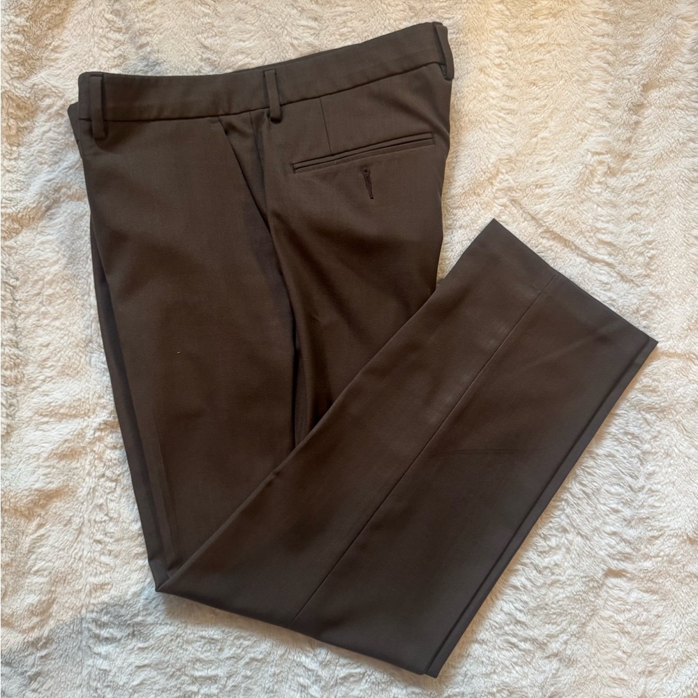 Haggar Brown Slacks 34x30